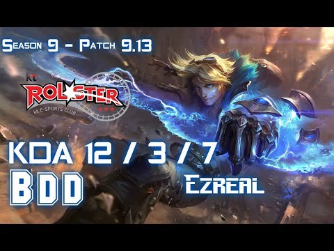 KT BDD EZREAL vs KAI'SA ADC - Patch 9.13 KR Ranked