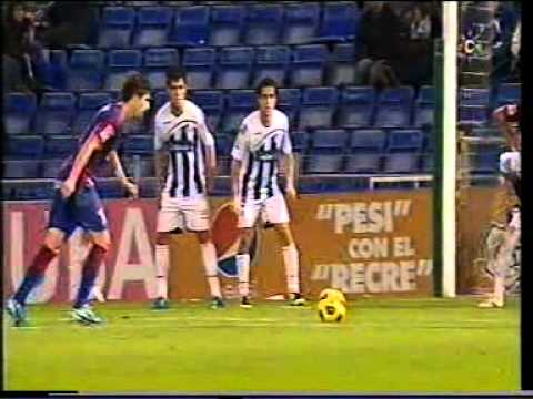 recre 0-huesca 1 jornada 18 liga adelante 2010-2011