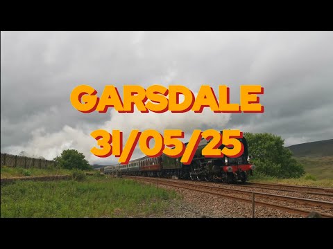 Tornado tackles the Settle & Carlisle through Garsdale on the West Yorkshireman, 31/05/25