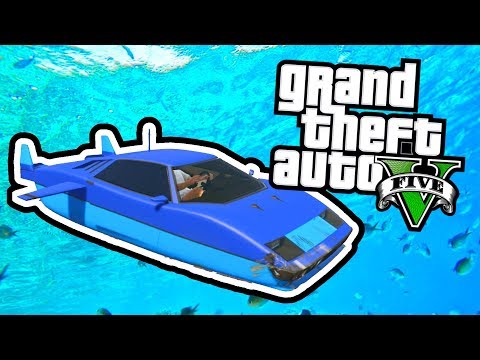 OVAJ AUTO VOZI POD VODOM ( GTA 5 Utrke & Zezancija )
