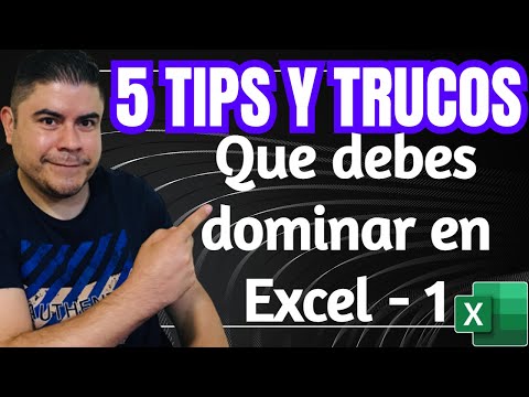 5 TIPS y TRUCOS que debes dominar en Excel - PARTE 1
