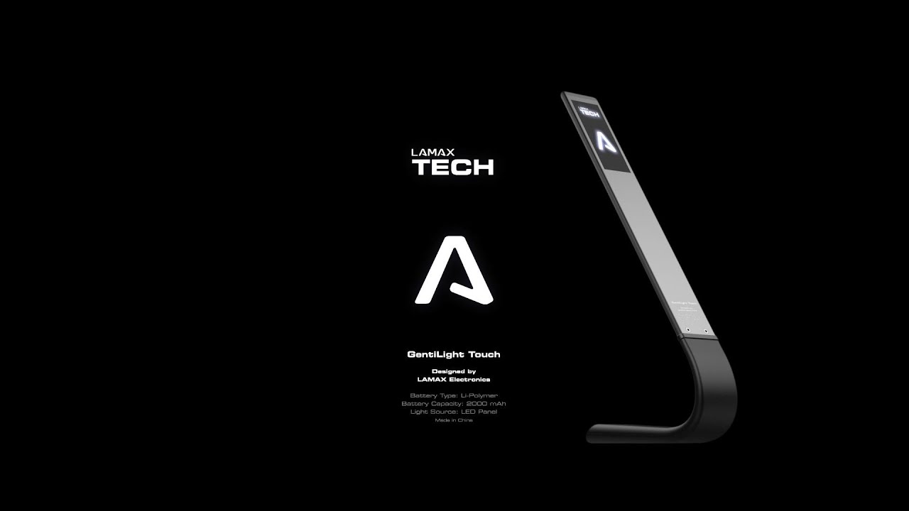Gentilight Touch Black - video Gentilight Touch Black - video