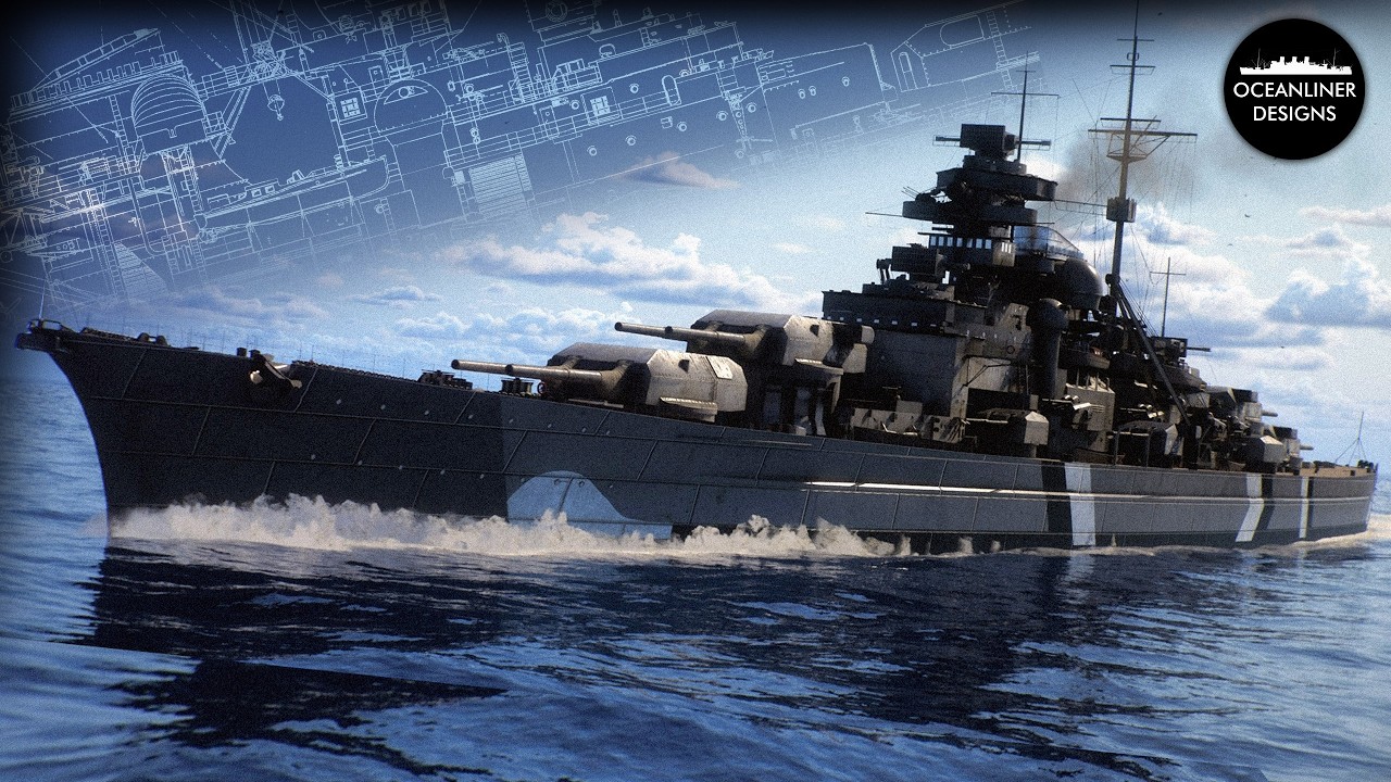 The Amazing Engineering of the Battleship Bismarck
