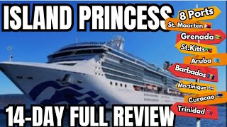 14-Day Holiday Cruise Island Princess Full Review! #cruiseship #travel 