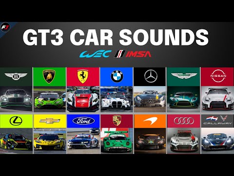 Every Engine SOUND of each GT3 Car Racing in 2025