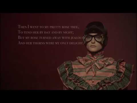 Florence Welch reading My Pretty Rose Tree (poem by William Blake) - Gucci - Spring Summer 2017