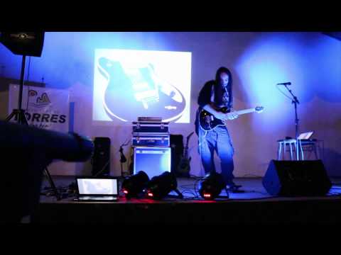 Rafael Macedo/Wreck of Time - "Dry Leaves" LIVE - EVH Wolfgang/InTune Picks/SIT Strings Demo
