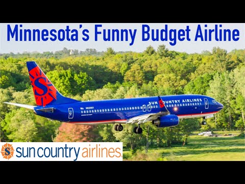 Sun Country Airlines Review - Flying on Minnesota’s UNORTHODOX Budget Airline!