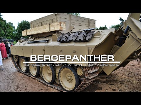 Bergepanther Ausf A(W Panther Ausf D hull)  WTD41 Trier Walkaround