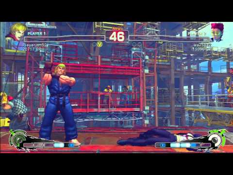 SSF4 Rank Match  Playerjun52 (KE)  vs  wa75842 (VI)