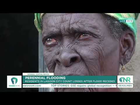 Flood Waters Destroy Property in Lagoon City, Winneba Residents in Shock