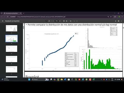Video de modelamiento geológico