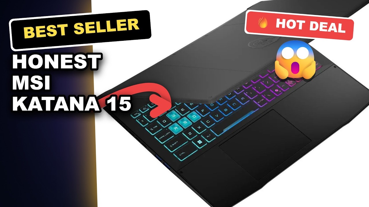 Honest MSI Katana 15 HX Unboxed Review: 15.6" 165Hz Laptop for Gaming and Content Creation