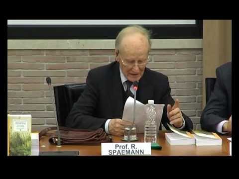 Giornata di studio in onore di Robert Spaemann