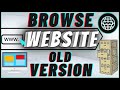 How To Browse An Old Version Of A Website View Deleted Websites