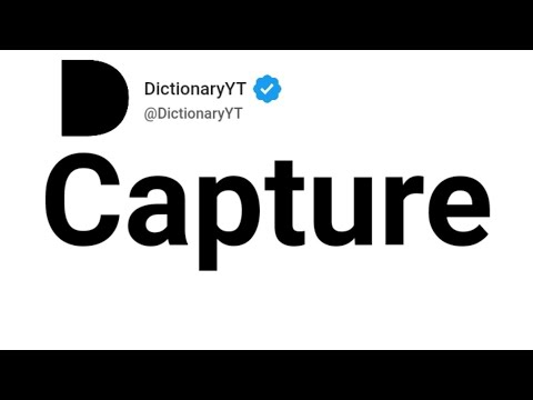 Synonym For Capture