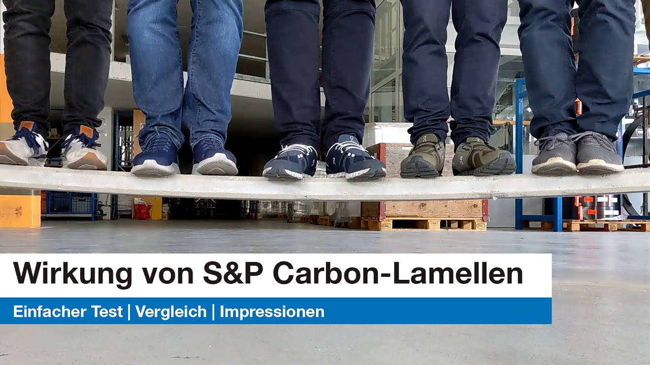 Wirkung von S&P Carbon-Lamellen | Einfacher Test | Vergleich | Impressionen