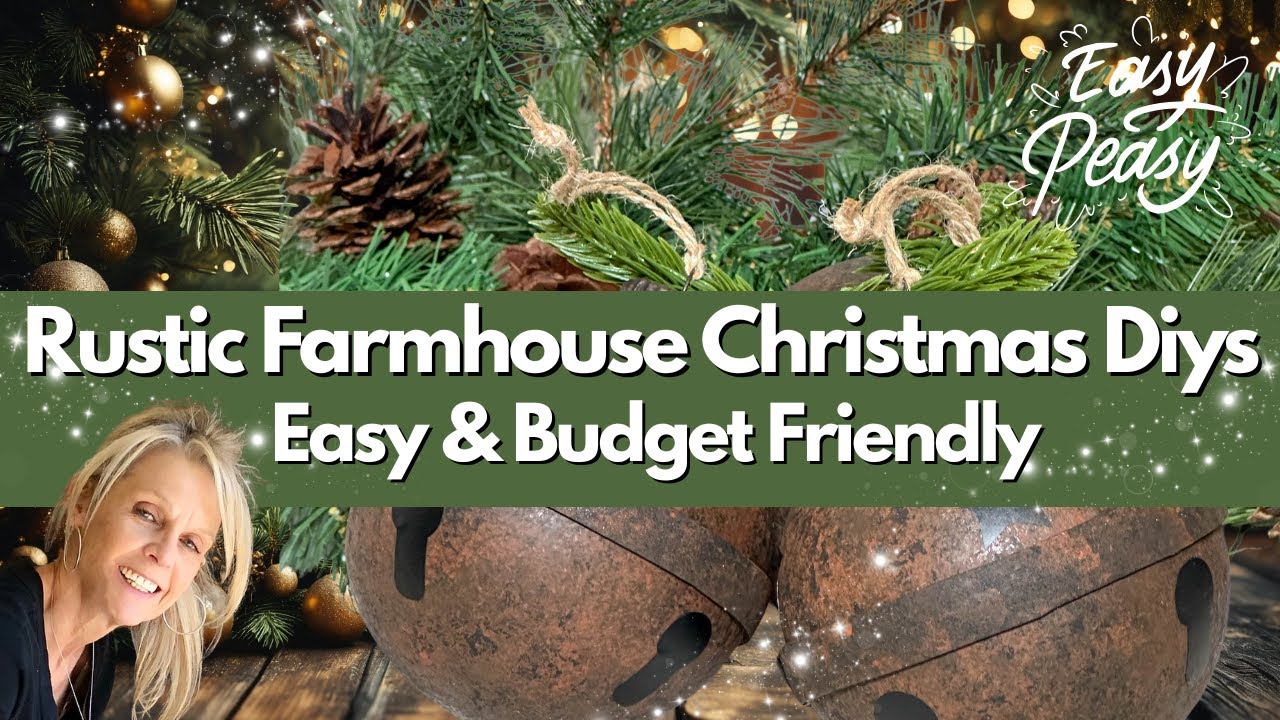 Stunning Rustic Farmhouse Christmas DIYs on a Budget /Craft Fair Ideas