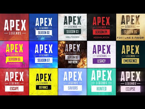 Apex Legends Launch Trailer Season 1-15 All Cinematic | All Story Trailers | HD