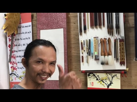 Bút lông Thư pháp| Calligraphy brush