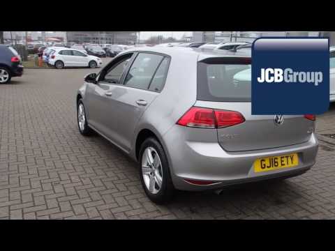 GJ16ETY Volkswagen Golf 1.6 TDI Match Edition (110PS) 1.6l JCB VW ASHFORD