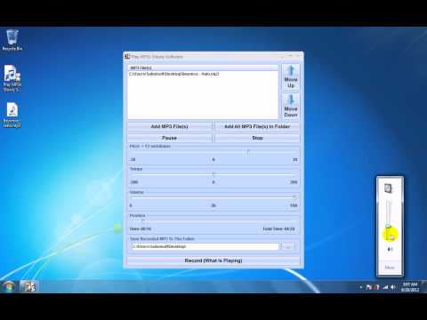Play MP3s Slowly Software
