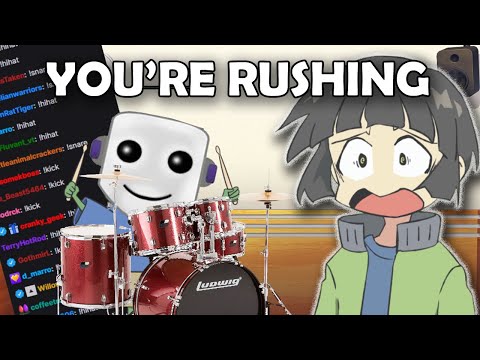 I taught Twitch Chat how to play drums
