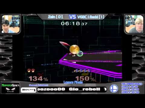 JMU Master Hand Monthly #10 [Losers Finals] Zain (Marth) vs VGBC | Redd (Falco)