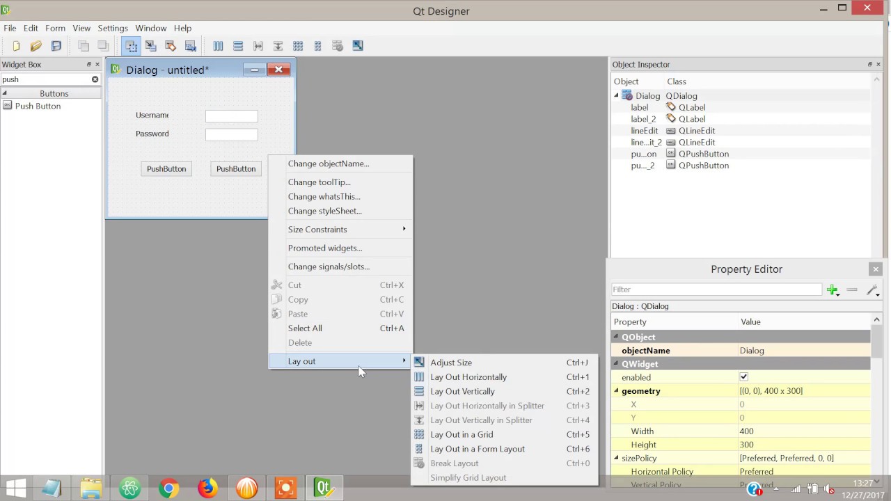 Python & PyQt4 Project Part-1