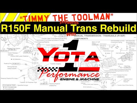 Toyota R150F Manual Transmission Rebuild (Part 1)