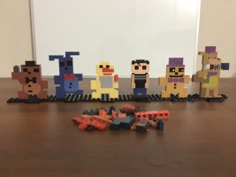 FNAF 8-Bit Series 2 Construction Full Sets (McFarlane)
