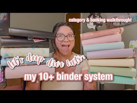 budget binder walkthrough | my 10+ binder system while married on a low income ✨ | budgetwithamanda