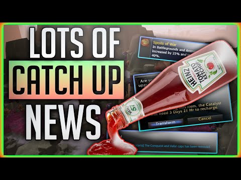 9.2 & 9.2.5 Quality of Life: Valor, Conquest, Honor, Creation Catalyst Improvements