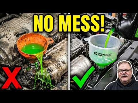 OEMTOOLS 87009 No-Spill Coolant Funnel Kit, Review