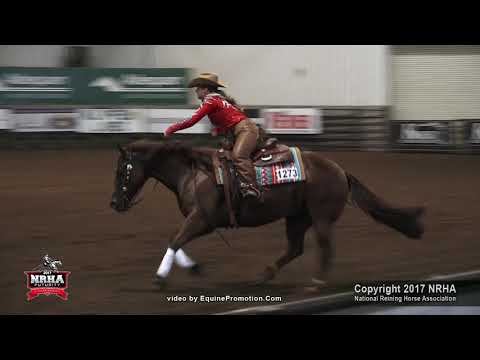 Thelma Tag ridden by Shelby E Reine  - 2017 NRHA Futurity (Youth 14-18)