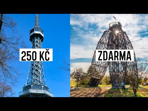 Ta nejlepší rozhledna v Praze je ZDARMA