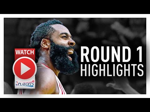 James Harden Round 1 Offense Highlights VS Thunder 2017 Playoffs - MVP MODE!
