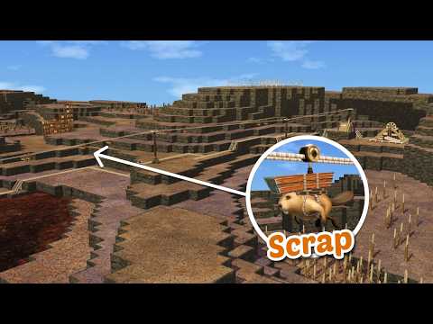 The Scrap Zipline - Timberborn - Evergreen #4