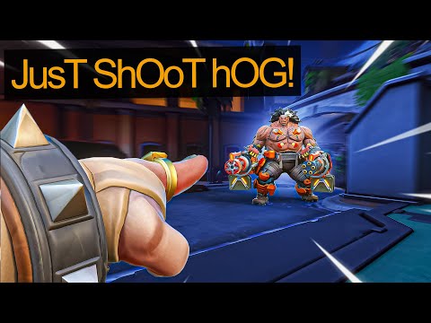 "JusT ShOoT hOG!" player gets DESTROYED | Overwatch 2