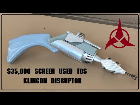 A Screen Used $35,000 TOS Prop - Klingon Disrupter