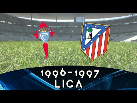 RC Celta vs. Atlético de Madrid Liga 1ª División 1996-1997 Partido Completo Jornada 22