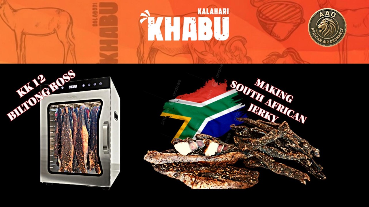 African Air Ordnance YouTube review of the Kalahari Khabu Biltong Boss
