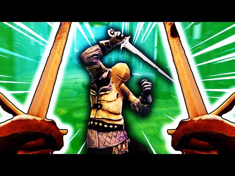 This is Legitimately The BEST VR Sword FIGHTING Game I've Ever Played! - (Swordsman VR Gameplay)