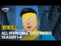 All Invincible Title Cards Invincible Prime Video