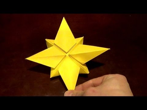 North Star Origami Tutorial - How to make an Origami North star