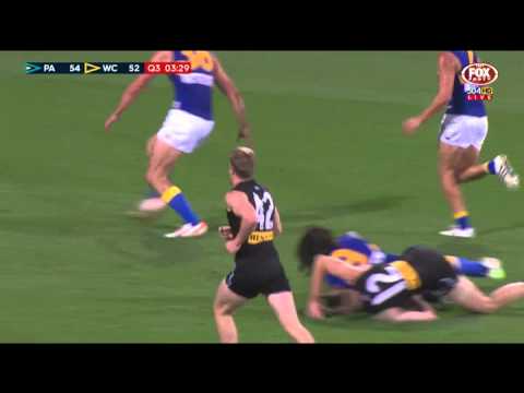 Port Adelaide v West Coast highlights - R6, 2015