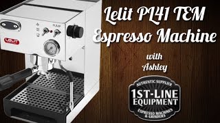Overview: Lelit PL41TEM Espresso Machine