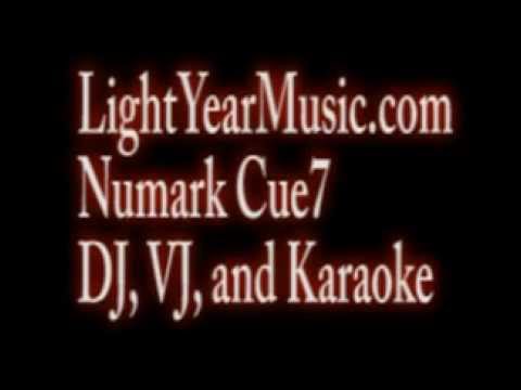 Karaoke DJ and Video Software Numark Cue 7 Ohio Sound LightYearMusic.com