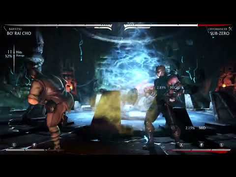 MKX | Mortal Kombat X | Bo’ Rai Cho Bartitsu 50%