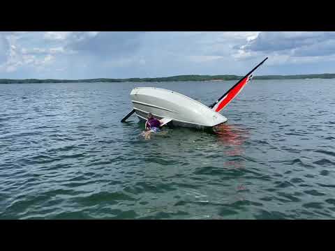 Scoop Method Capsize Recovery on RS Tera sailboat